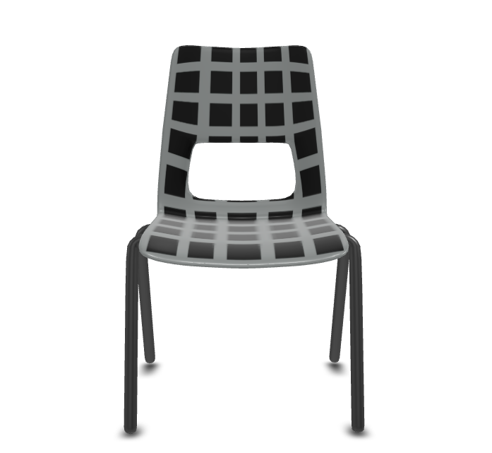 black_sliver_strip chair