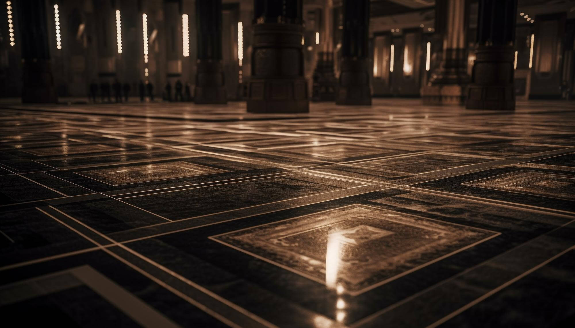 Stunning Metallic Epoxy Flooring